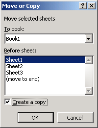 Move or Copy Dialog Box