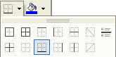 Table Border Options