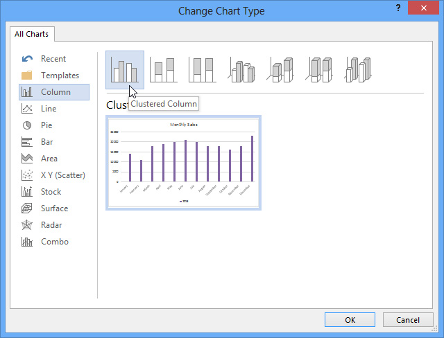 Screenshot of Word 2013