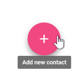 Clicking add new contact