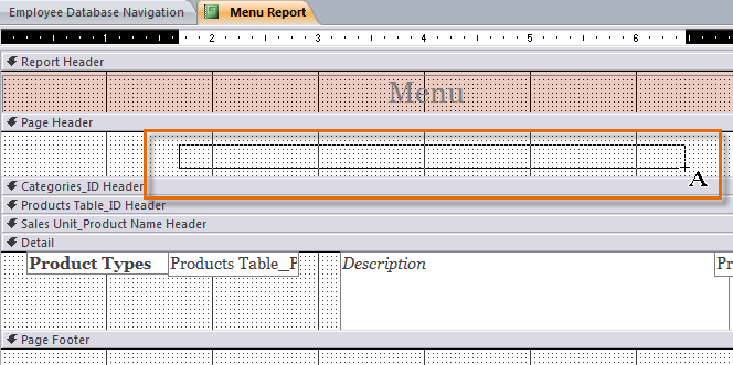 Clicking and dragging to create a label