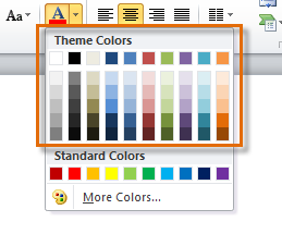 Theme Colors