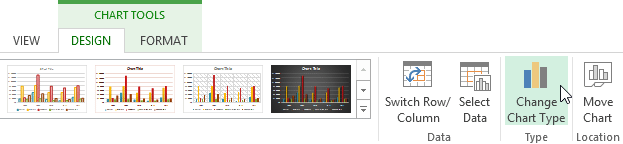 Screenshot of Excel 2013