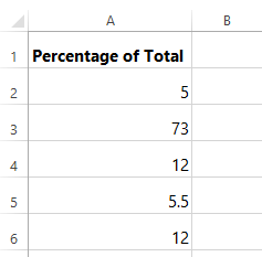 Screenshot of Excel 2013