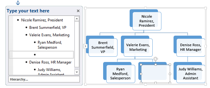 Screenshot of Word 2013