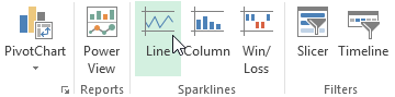 Screenshot of Excel 2013