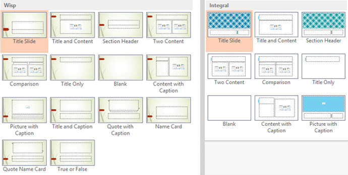 Screenshot of PowerPoint 2013